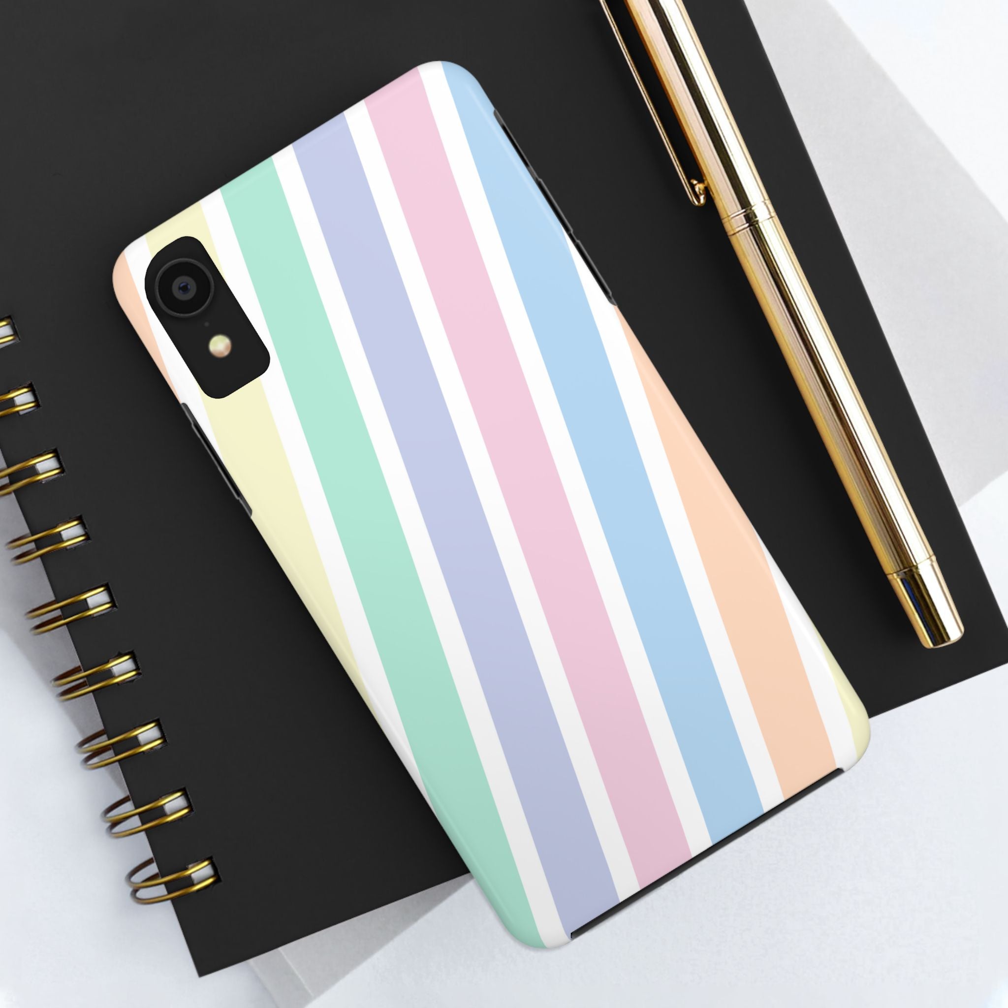 Pretty Pastel Lines Phone Case (Apple & Android)