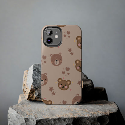 Boho Brown Bear Phone Case