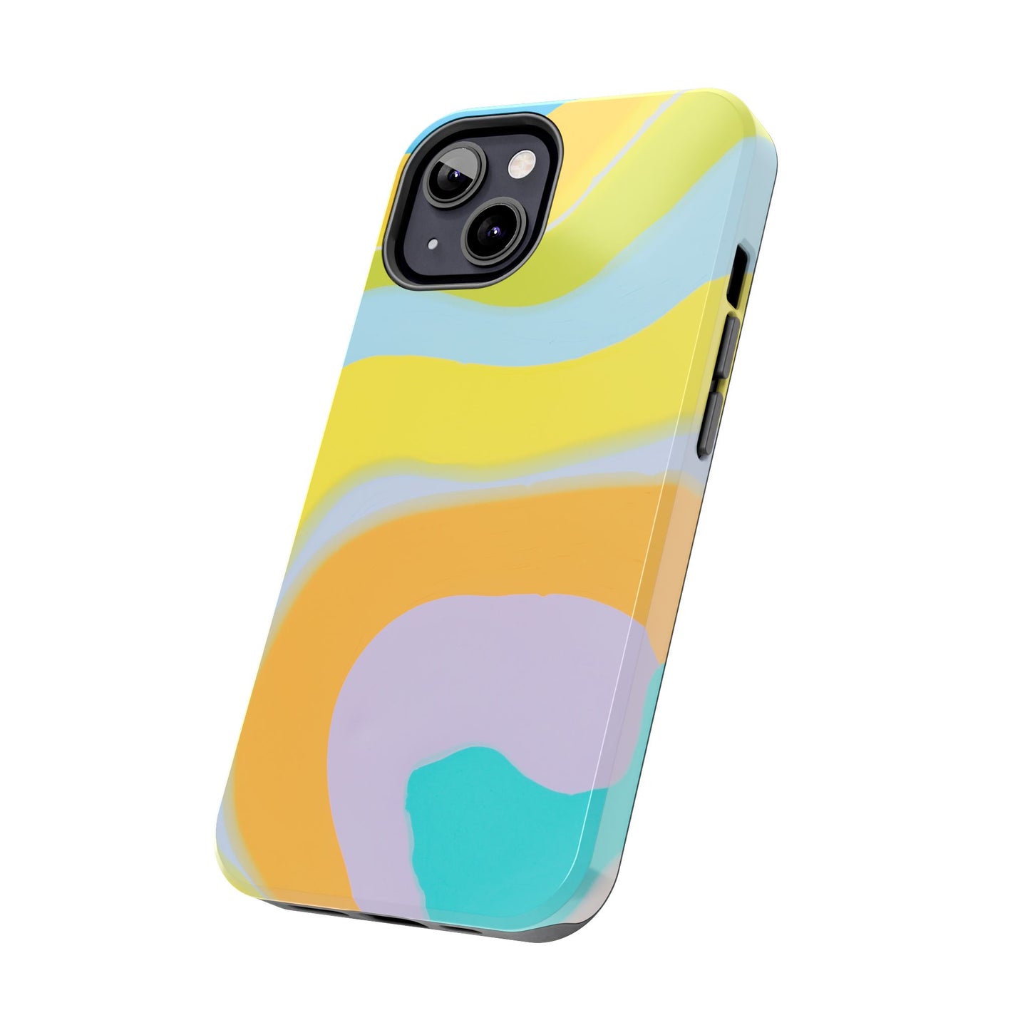 Colorful Pastel Marble Pattern Phone Case