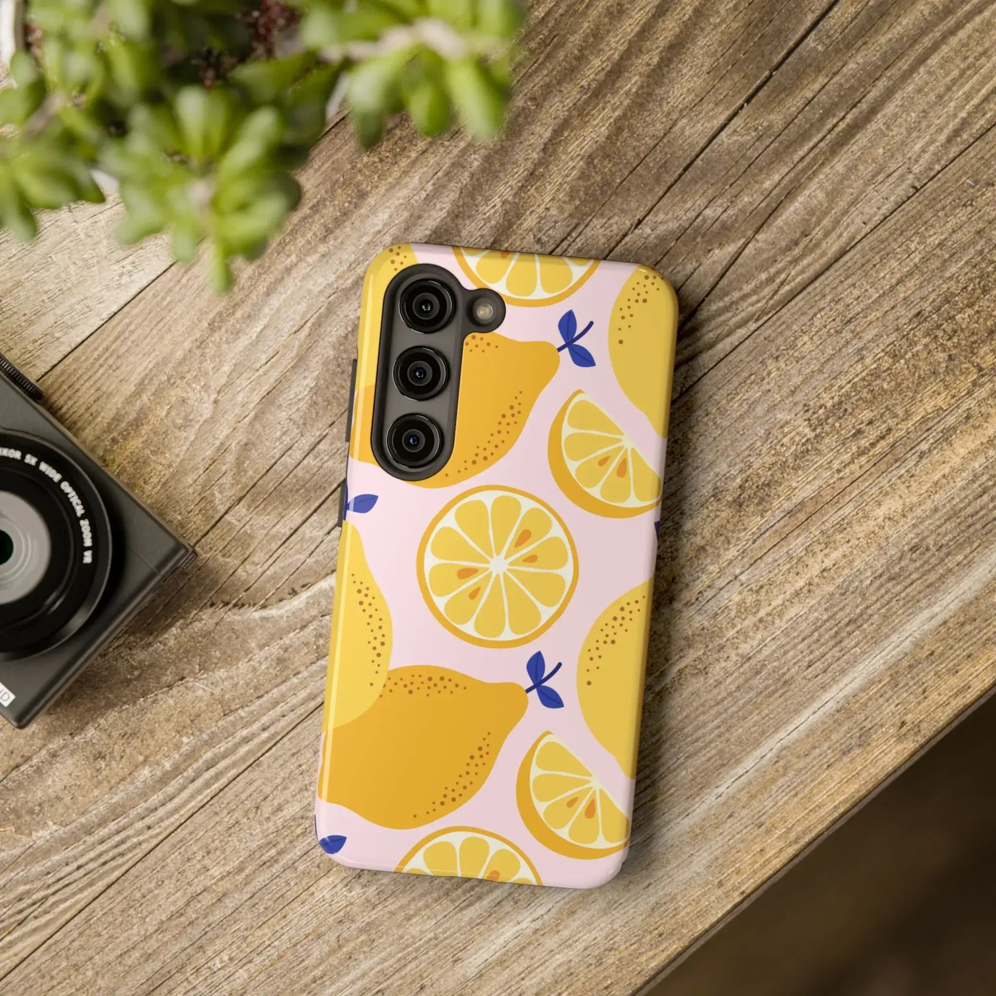 Sour Lemon Drop Phone Case (Apple & Android) - Pink Sweetheart