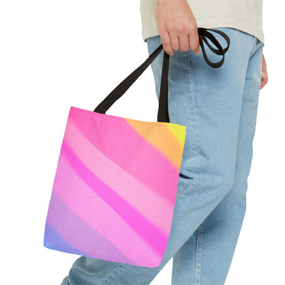 Blurred Rainbow Sectrum Tote Bag