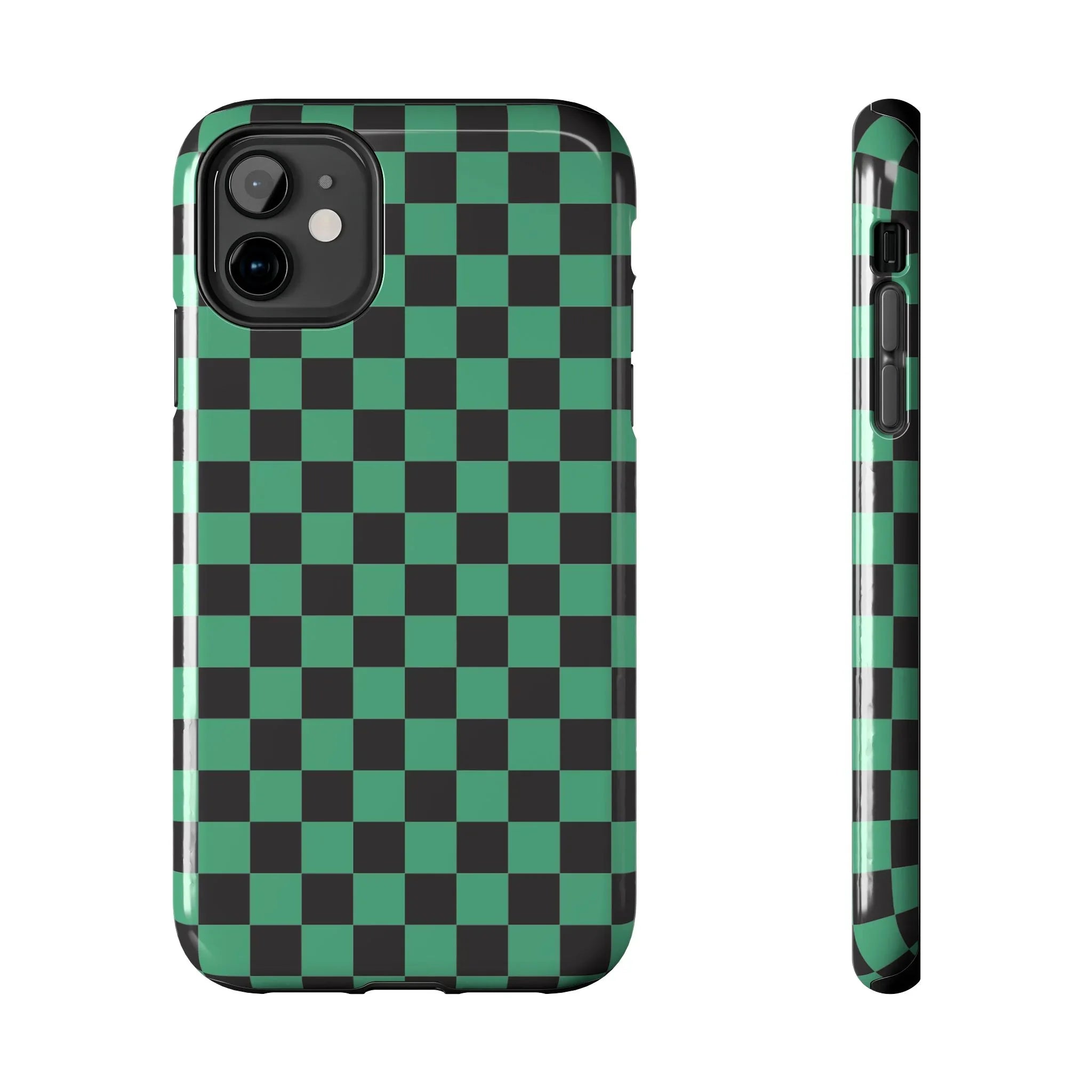 Checkered Kimono Tough Phone Case (Apple & Android) - Pink Sweetheart