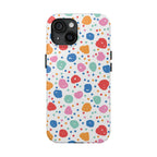 Seamless Hand Drawn Polka Phone Case (Apple & Android)