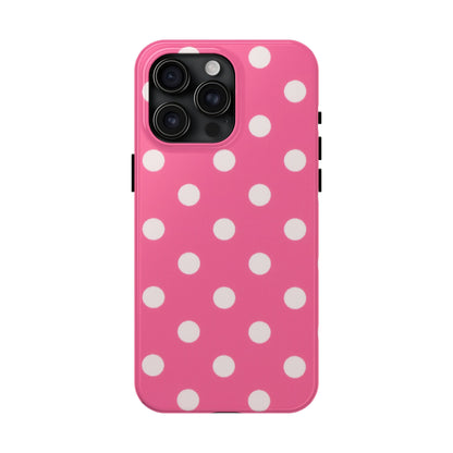 Pink Polka Dot Phone Case