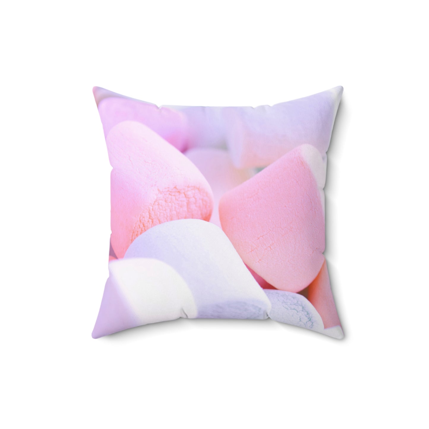 Pastel Marshmallow Square Pillow