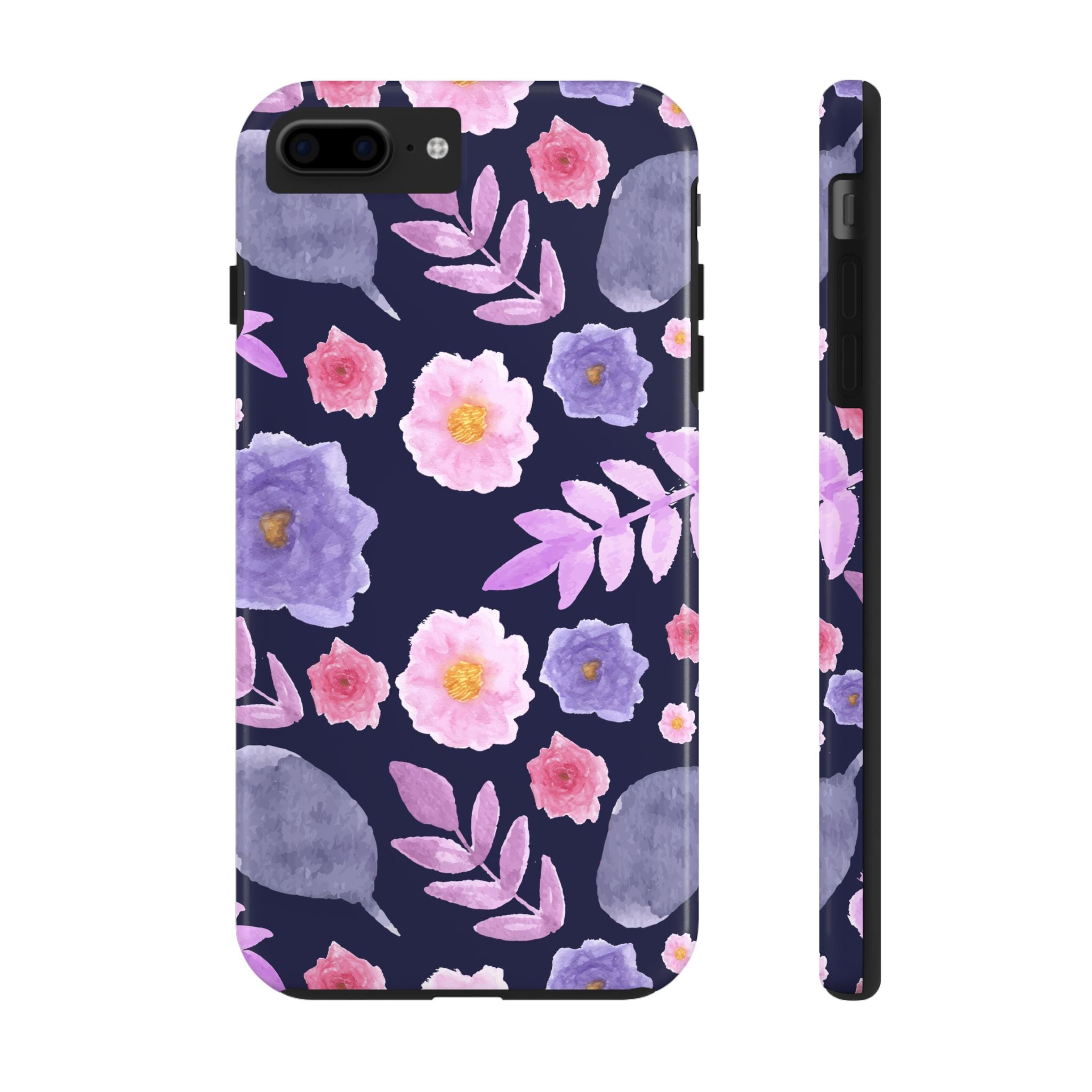 Purple Florals Phone Case (Apple & Android)