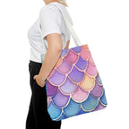 Watercolor Mermaid Tote Bag