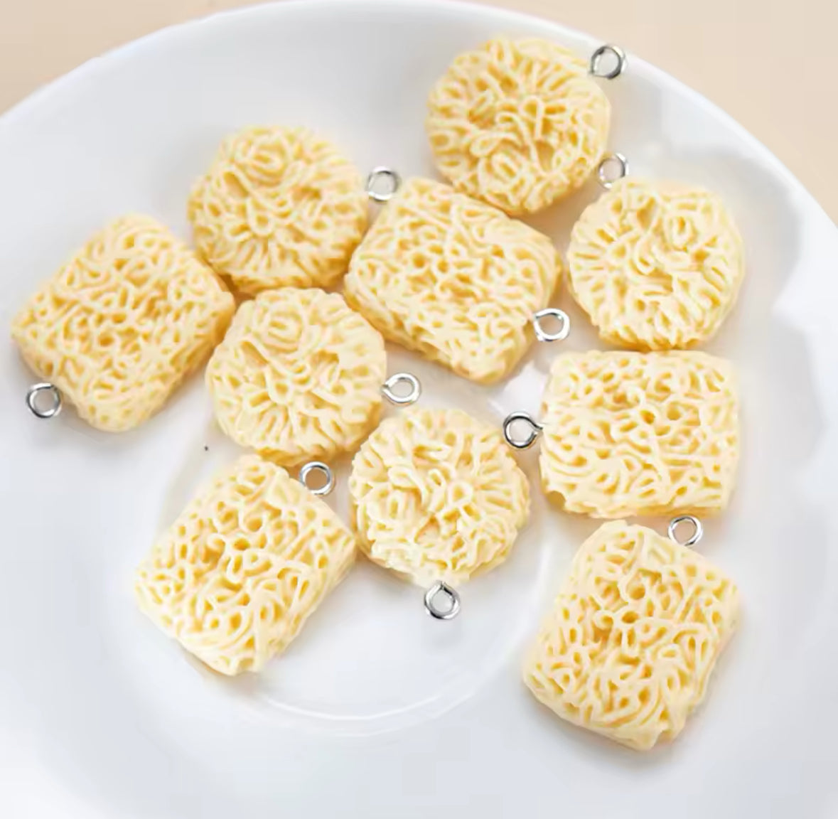 Ramen Noodle Dust Plug Charm