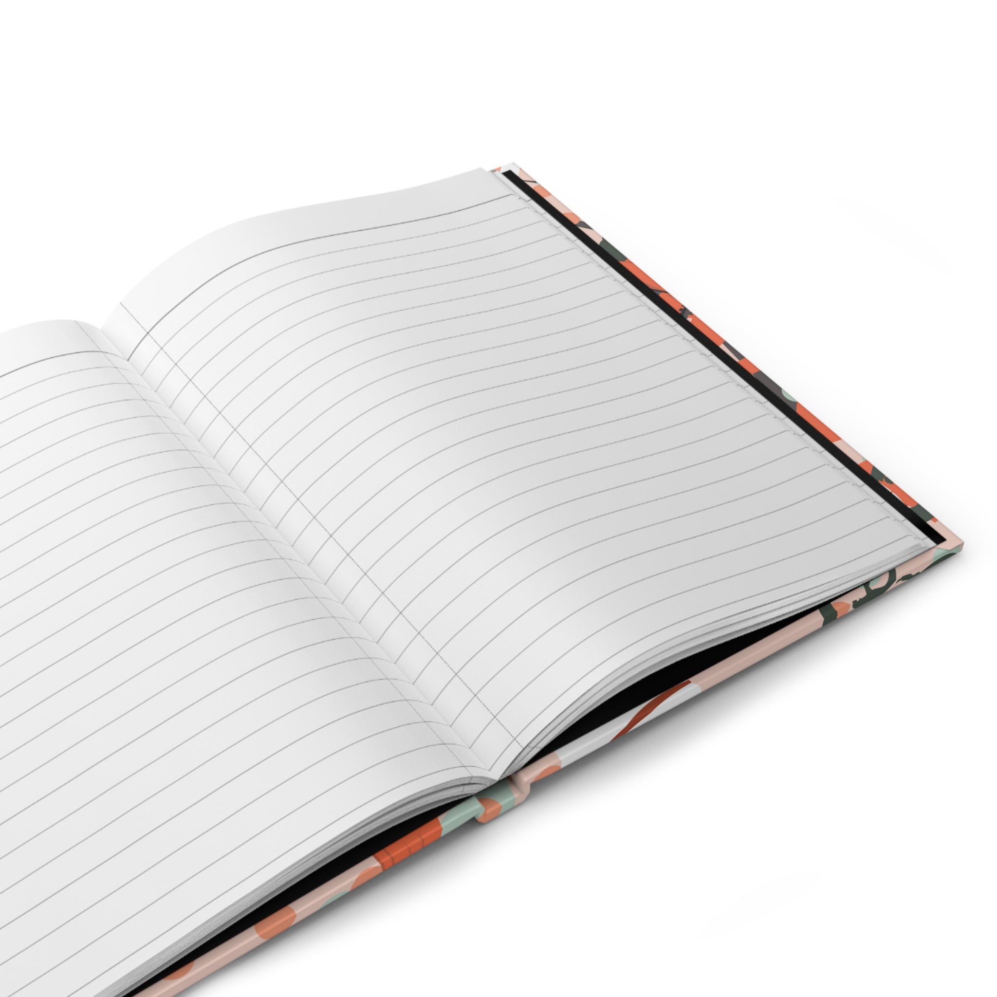 Los ojos vigilantes Cuaderno mate de tapa dura