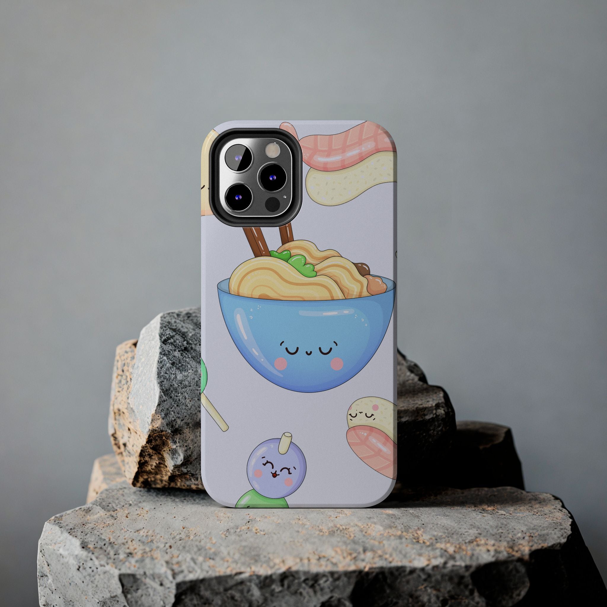 Kawaii Anime Snacks Phone Case (Apple & Android)