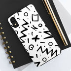 Abstract Memphis Pattern Phone Case (Apple & Android)
