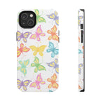 Busy Butterflies Phone Case (Apple & Android) - Pink Sweetheart