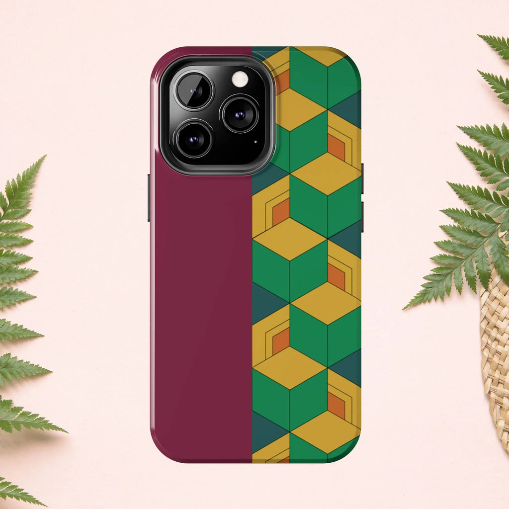 Brotherly Split Kimono Tough Phone Case (Apple & Android) - Pink Sweetheart