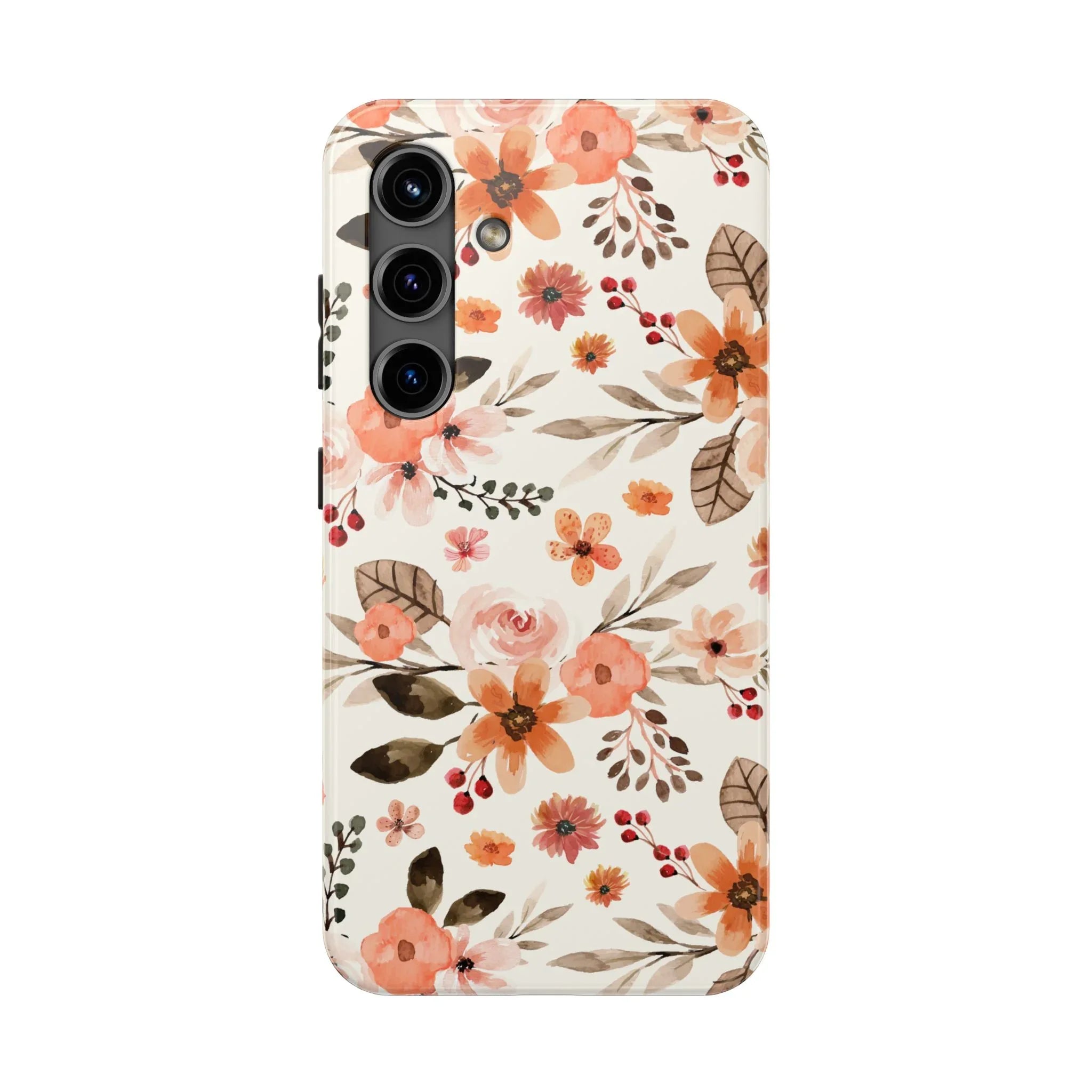 Timeless Vintage Florals Phone Case (Apple & Android) - Pink Sweetheart