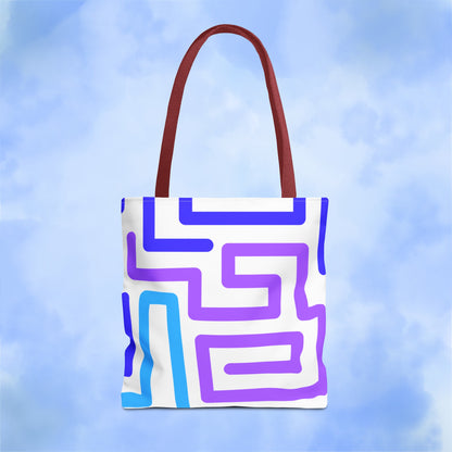 Endless Maze Tote Bag