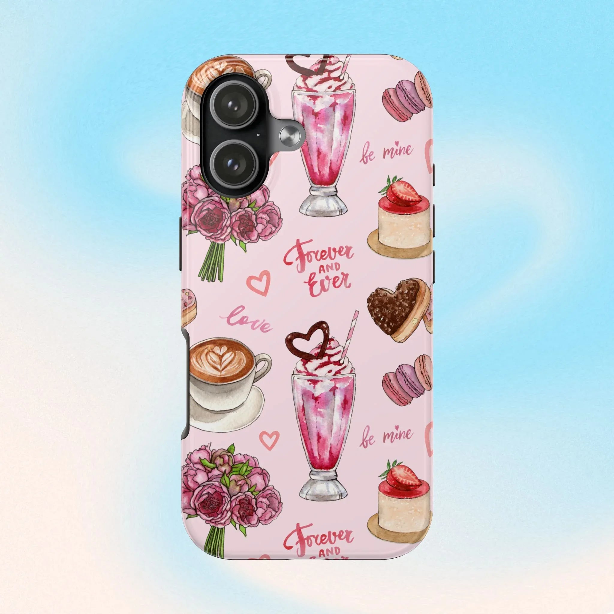 Be Mines Forever Phone Case (Apple & Android) - Pink Sweetheart