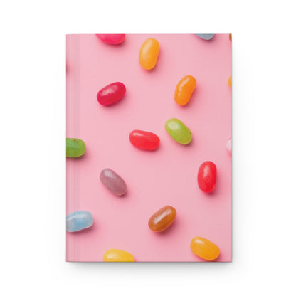 Cuaderno mate de tapa dura Rainbow Jellybeans 