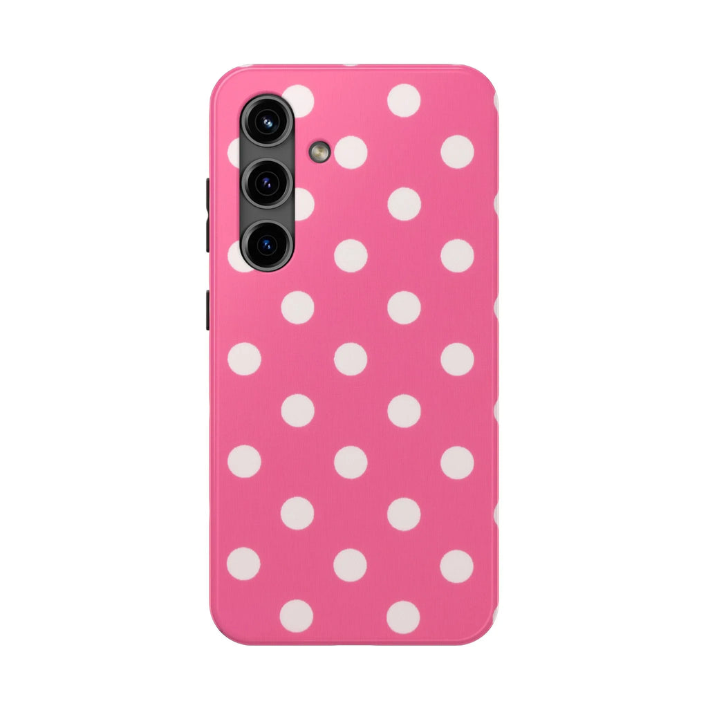 Pink Polka Dot Phone Case (Apple & Android) - Pink Sweetheart