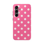 Pink Polka Dot Phone Case (Apple & Android) - Pink Sweetheart