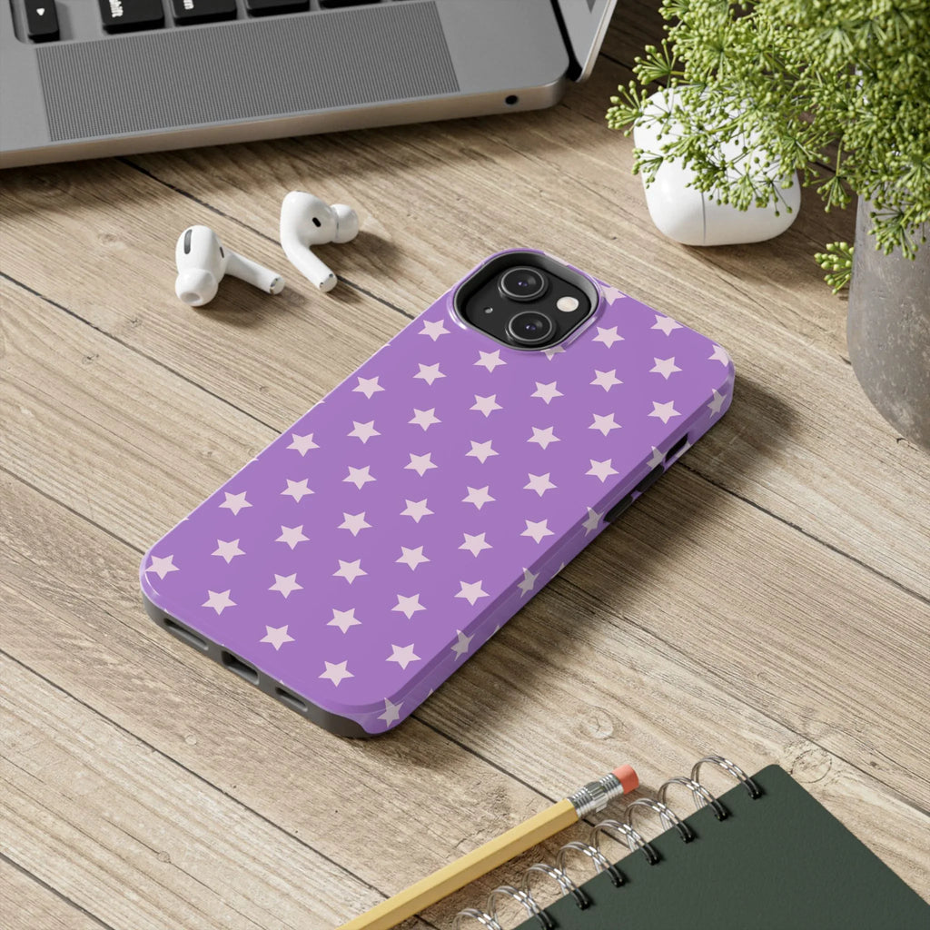 Purple Star Power Phone Case (Apple & Android) - Pink Sweetheart