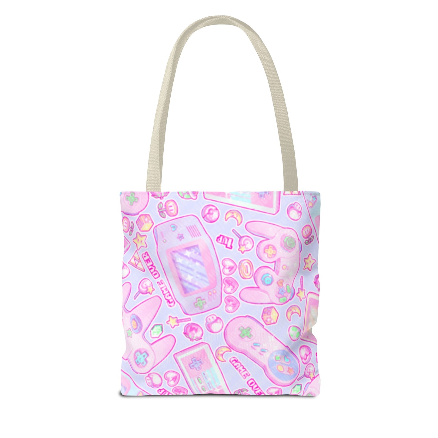 Pink Pastel Gamer Girl Tote Bag