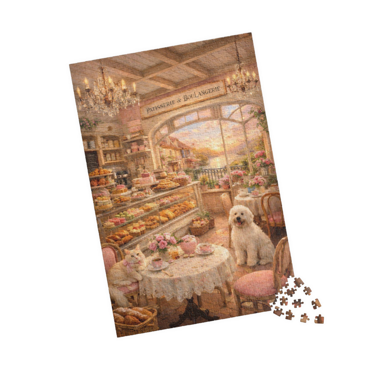 Cozy French Bakery Puzzle - 1014pcs