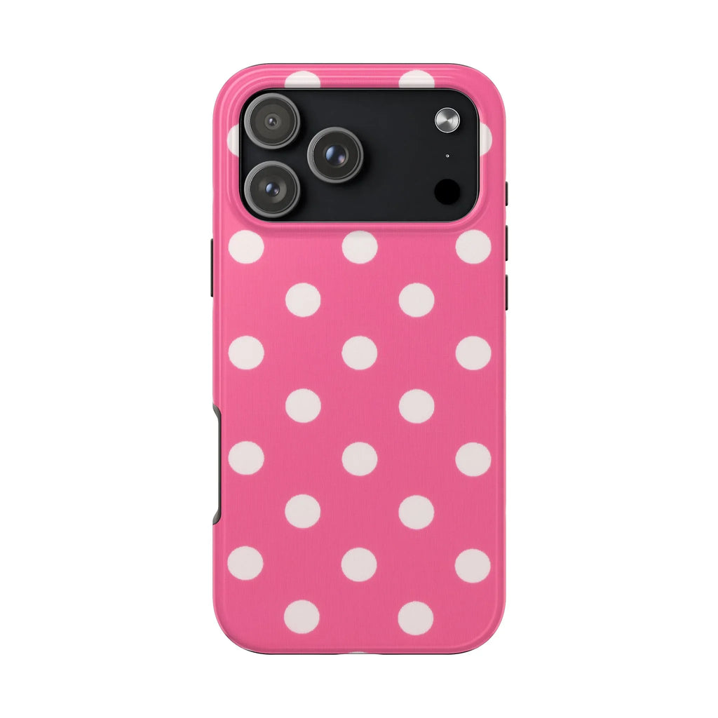Pink Polka Dot Phone Case (Apple & Android) - Pink Sweetheart