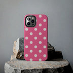 Pink Polka Dot Phone Case (Apple & Android) - Pink Sweetheart