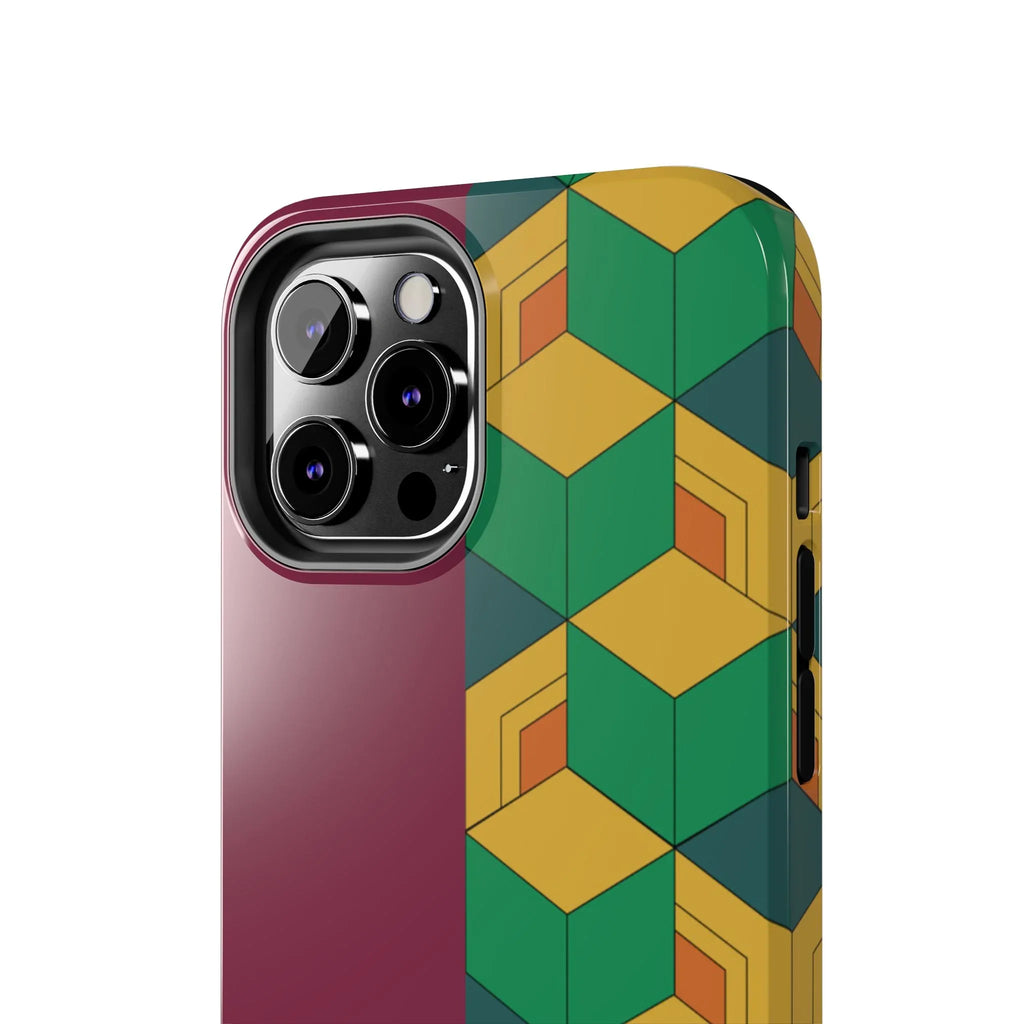 Brotherly Split Kimono Tough Phone Case (Apple & Android) - Pink Sweetheart