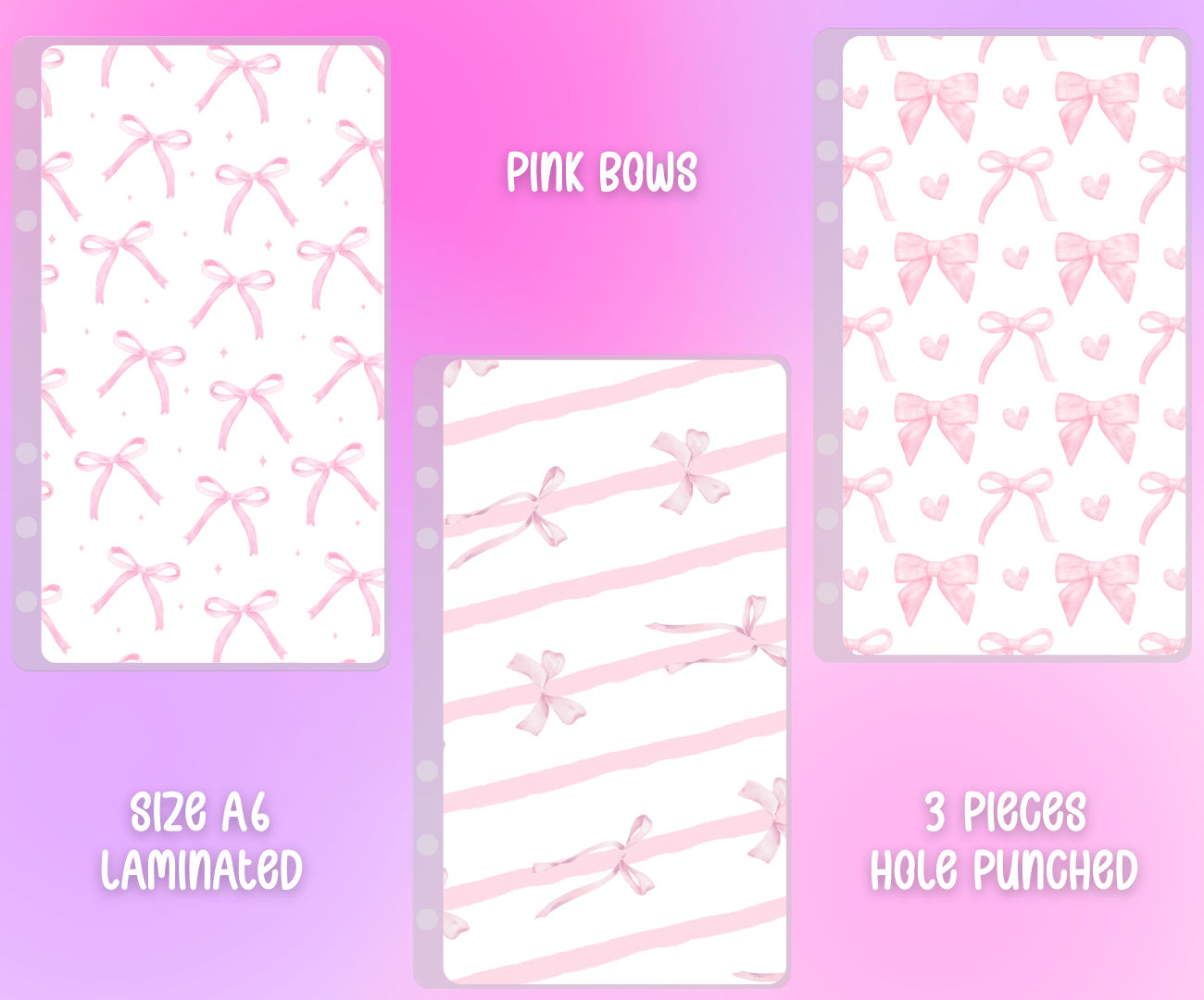 Matte Vellum Cash Envelope Set A6 - 3pcs