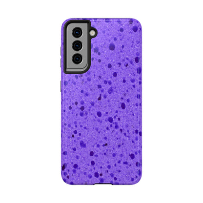 Purple Sponge Phone Case