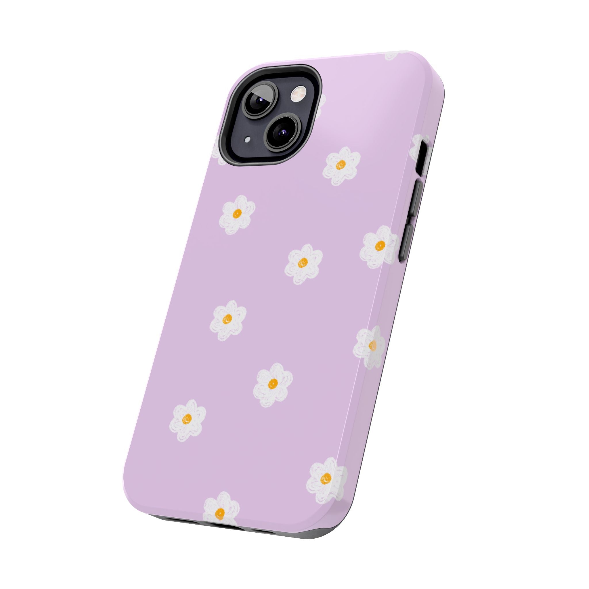 Purple and Mini Flowers Phone Case (Apple & Android)