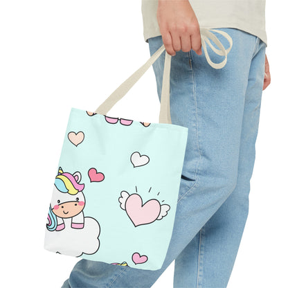 Cute Chibi Unicorn Tote Bag