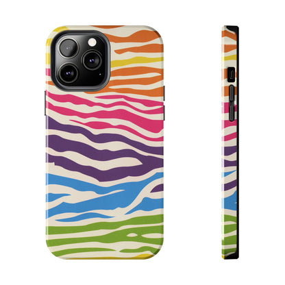 Rainbow Zebra Phone Case