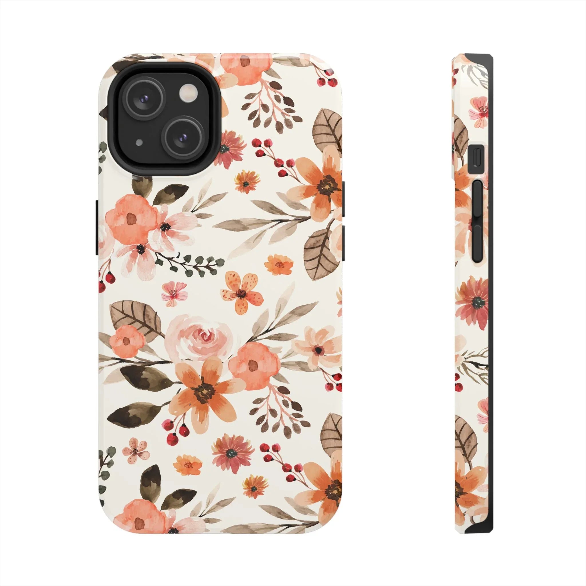 Timeless Vintage Florals Phone Case (Apple & Android) - Pink Sweetheart