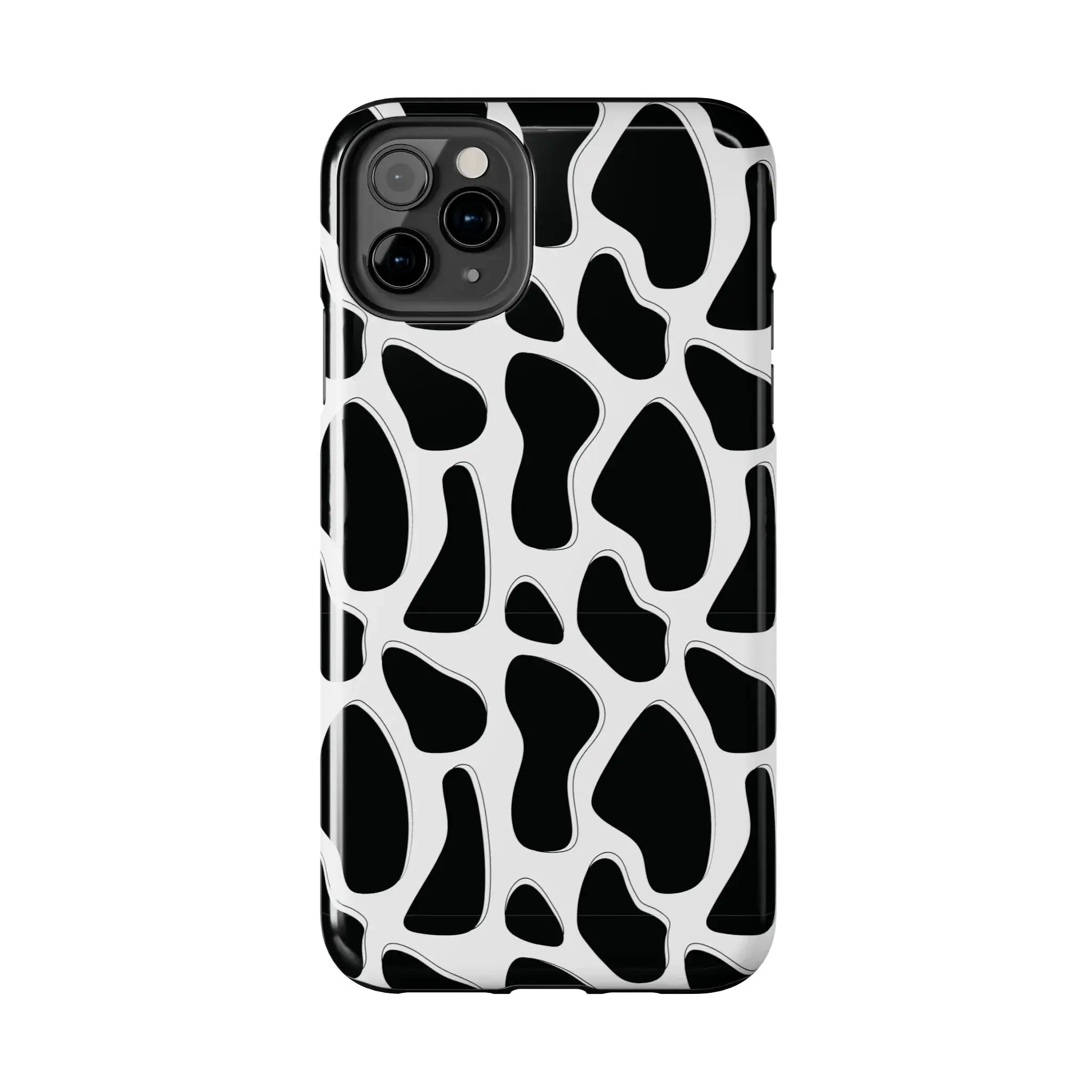 Spotted Animal Print Phone Case (Apple & Android) - Pink Sweetheart