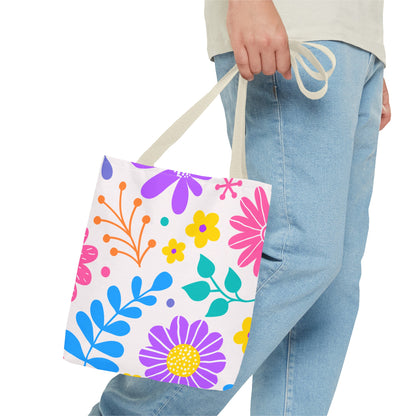 Fun Florals Tote Bag