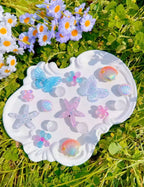 Ocean Beachside Clog Charms Set - Pink Sweetheart