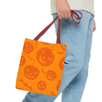 Orange Halloween Tote Bag