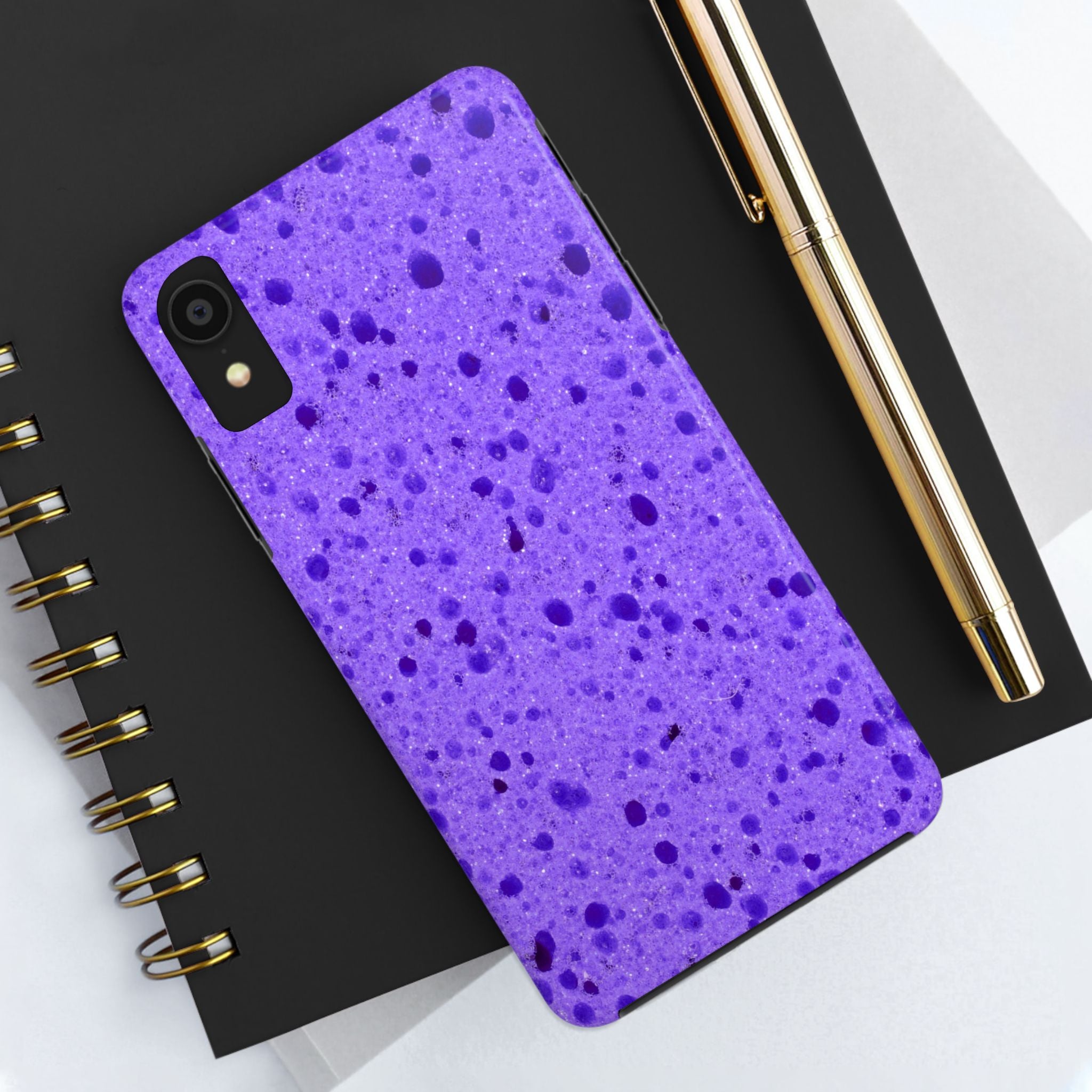Purple Sponge Phone Case (Apple & Android)