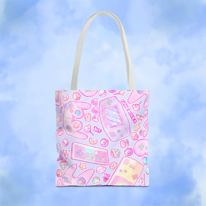 Pink Pastel Gamer Girl Tote Bag