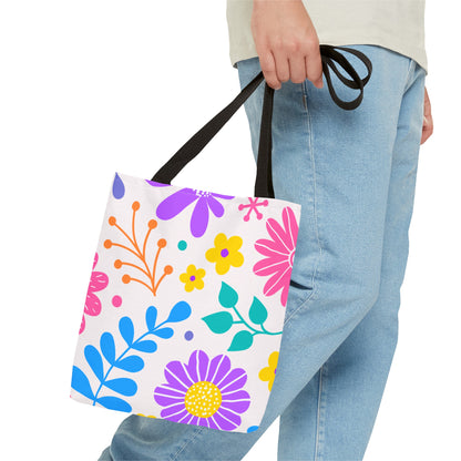 Fun Florals Tote Bag