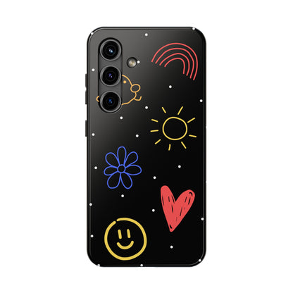 Draw Scribble Doodle Phone Case