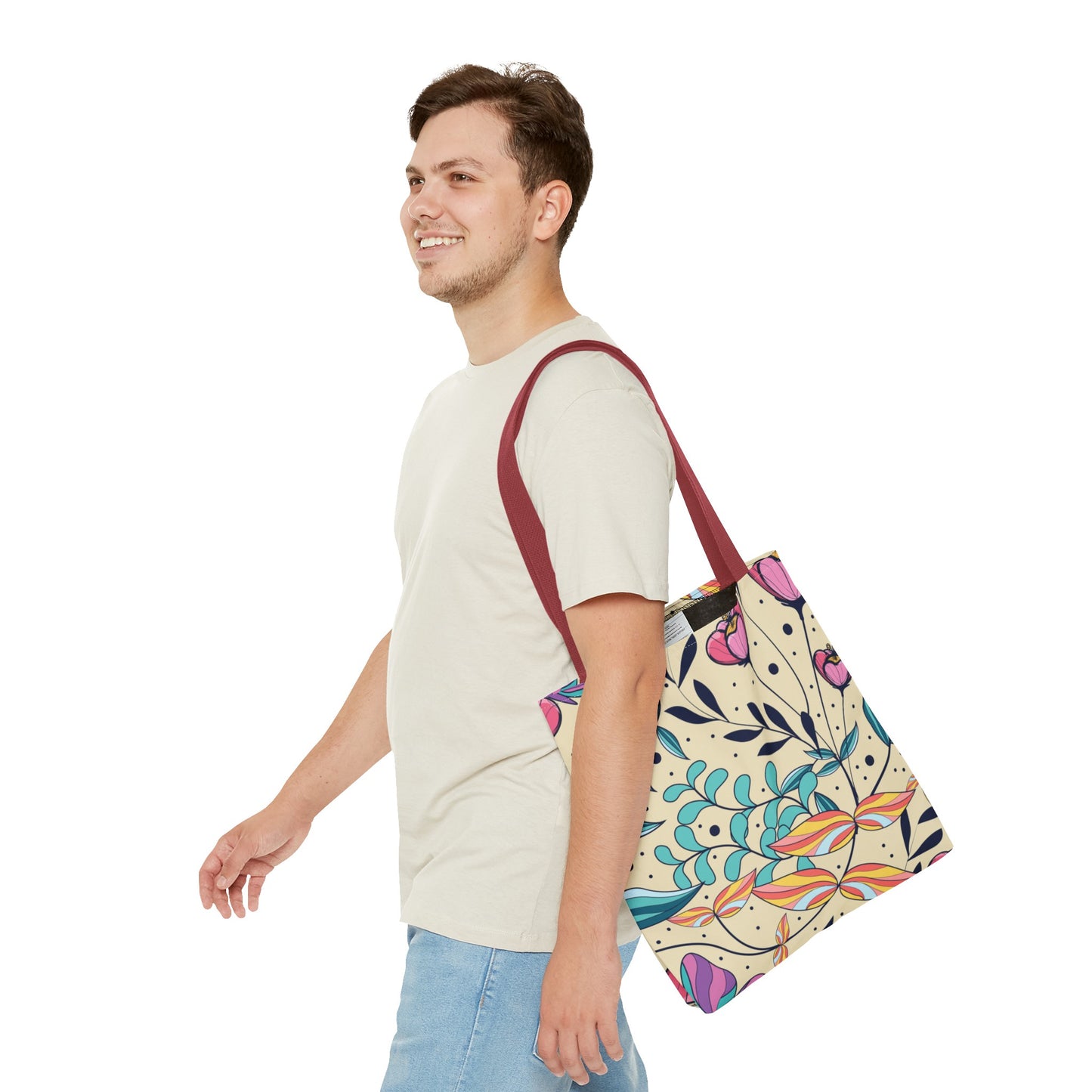 Florals in Spring Tote Bag