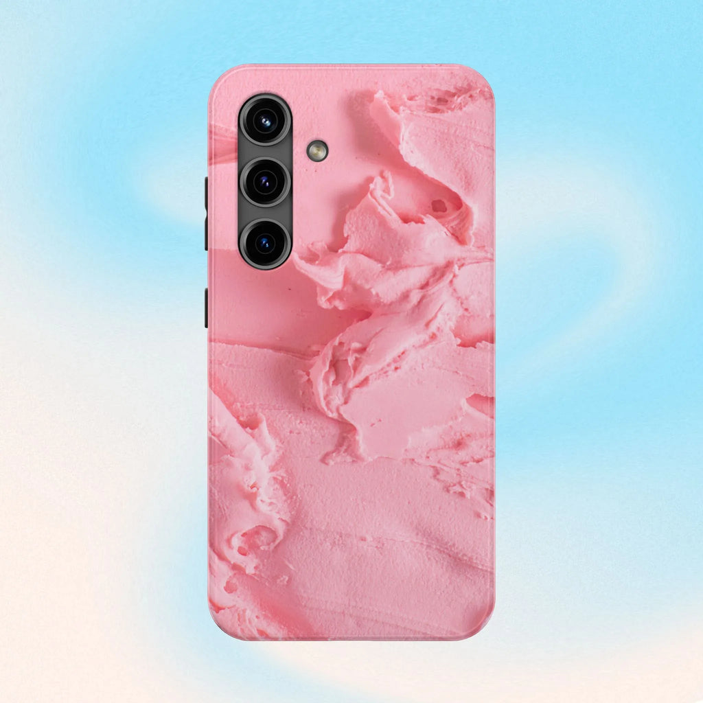 Yummy Pink Frosting Phone Case (Apple & Android) - Pink Sweetheart