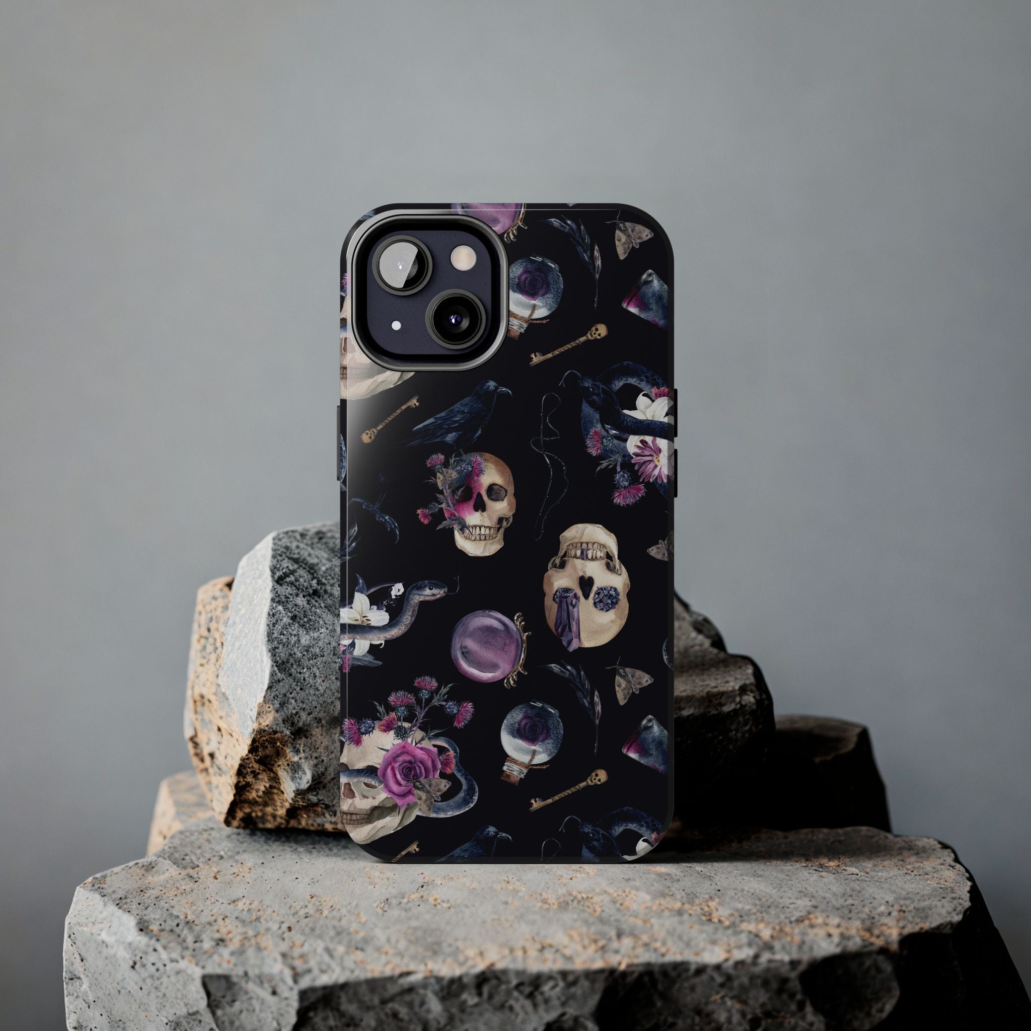 Gothic Witch Spells Phone Case (Apple & Android)