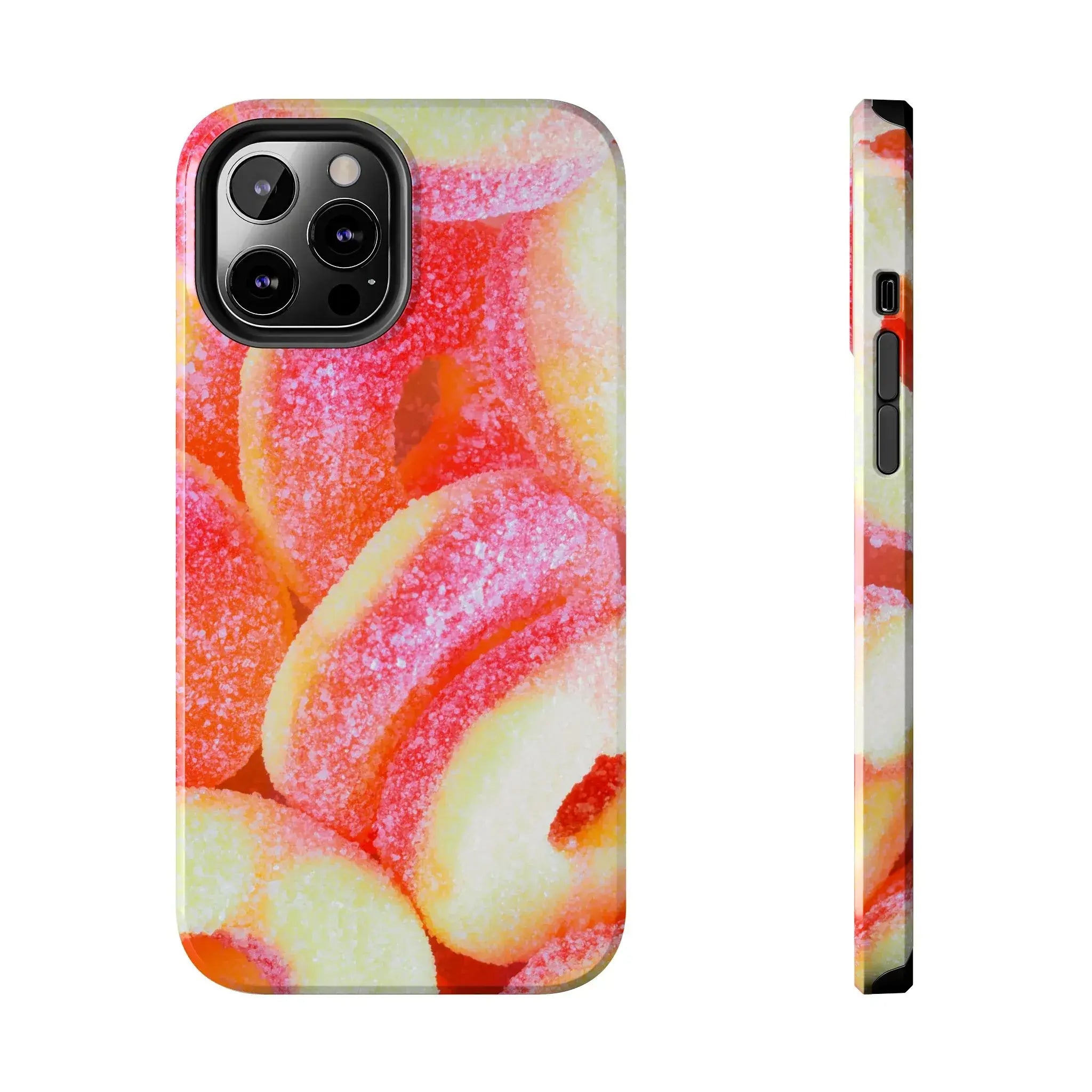 Sour Peach Ringz Phone Case (Apple & Android) - Pink Sweetheart
