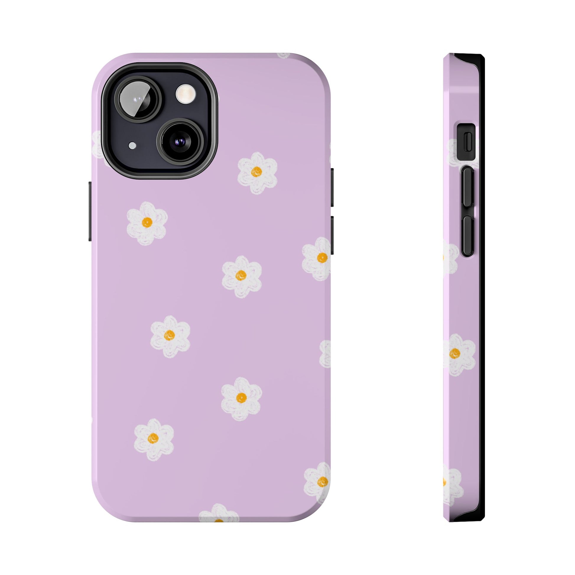 Purple and Mini Flowers Phone Case (Apple & Android)