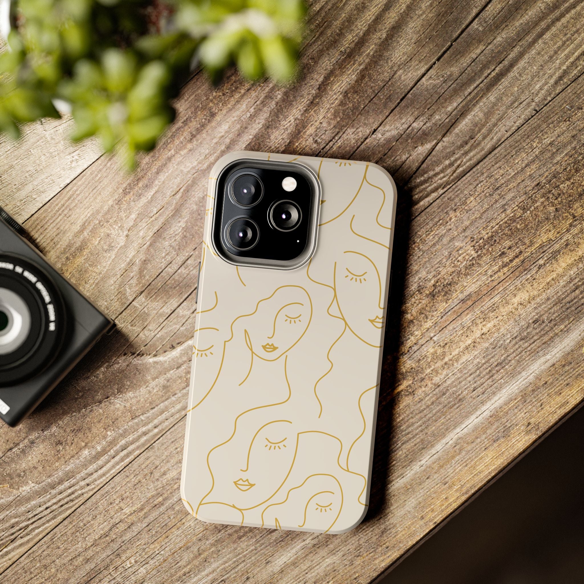 Minimalist Woman Phone Case (Apple & Android)