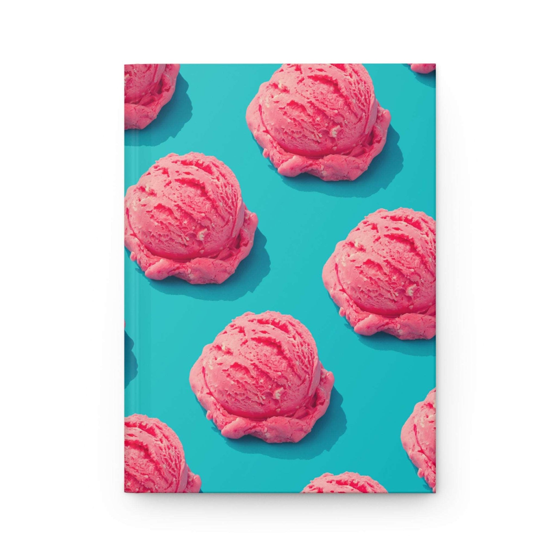 Infinite Ice Cream Scoops Hardcover Matte Journal